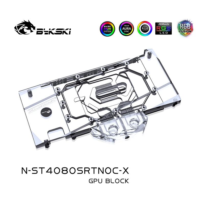 Bykski N-ST4080SRTNOC-X GPU Bl - Rtx 4080 Water Cooling Block avaliação e preço